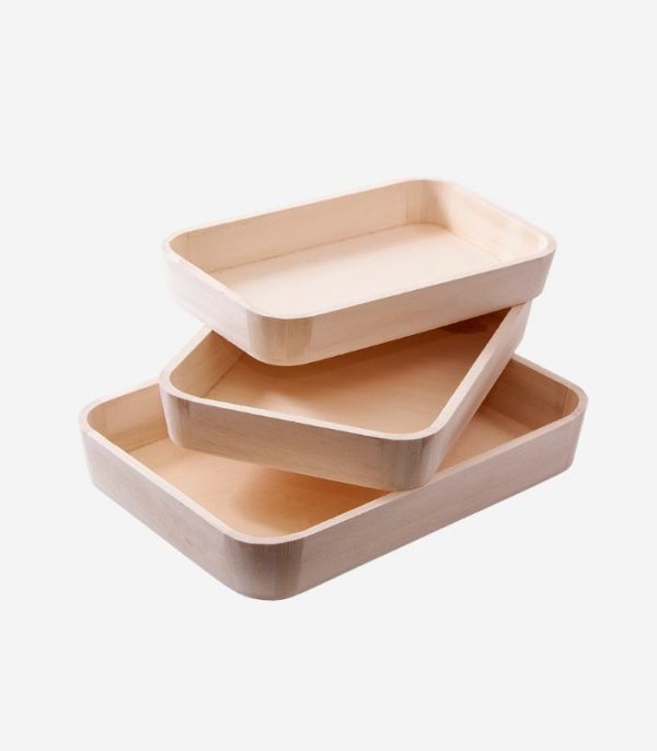 1 Vassoio Da Cucina In Legno 27Xh6Cm Assortito - Peragashop - Idee regalo