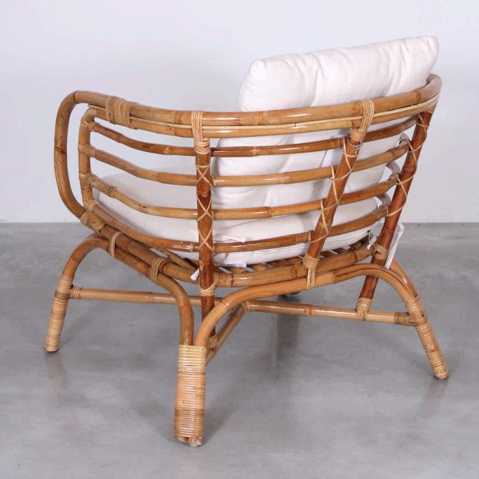 Salotto in Rattan Belize con Divano, Poltrone e Tavolino